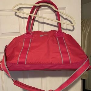 Pink Nike gym bag